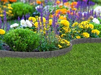 Rubber borders and paths