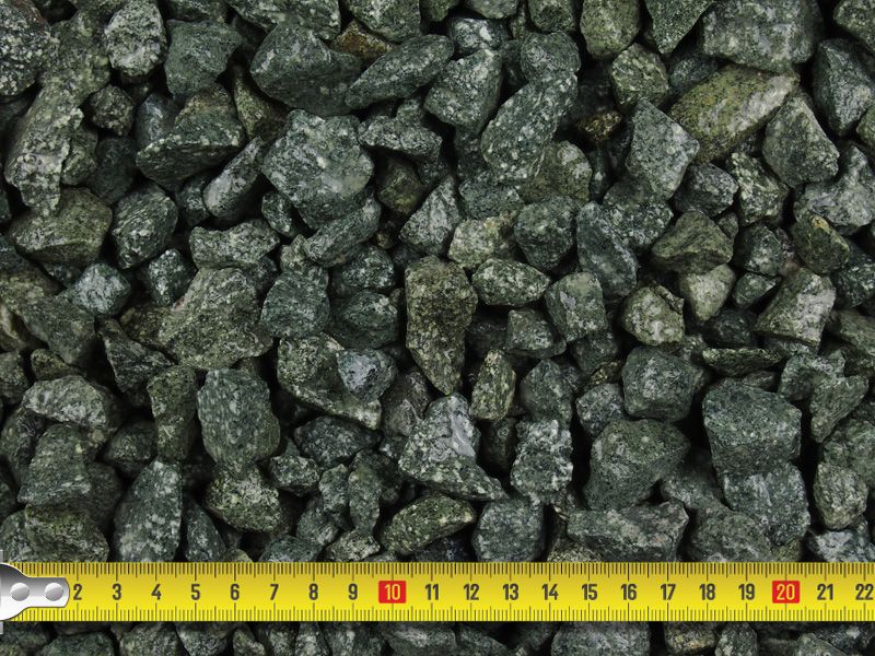 Green granite gravel 20mm