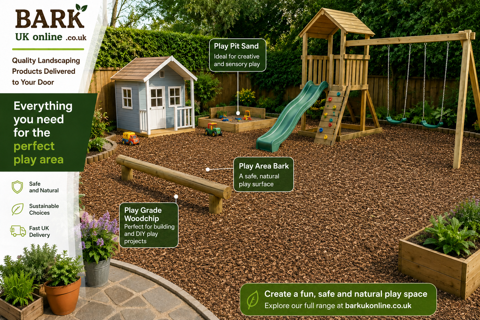 BS EN 1177 Play Bark Buying Guide for School Playgrounds