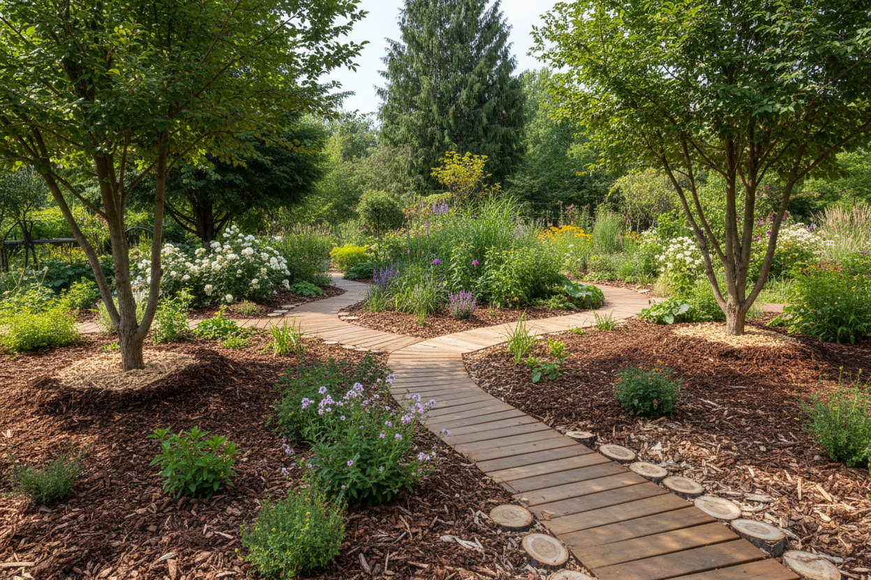 Sustainable Landscaping: Why Natural Bark and Wood Chips are a Greener Choice