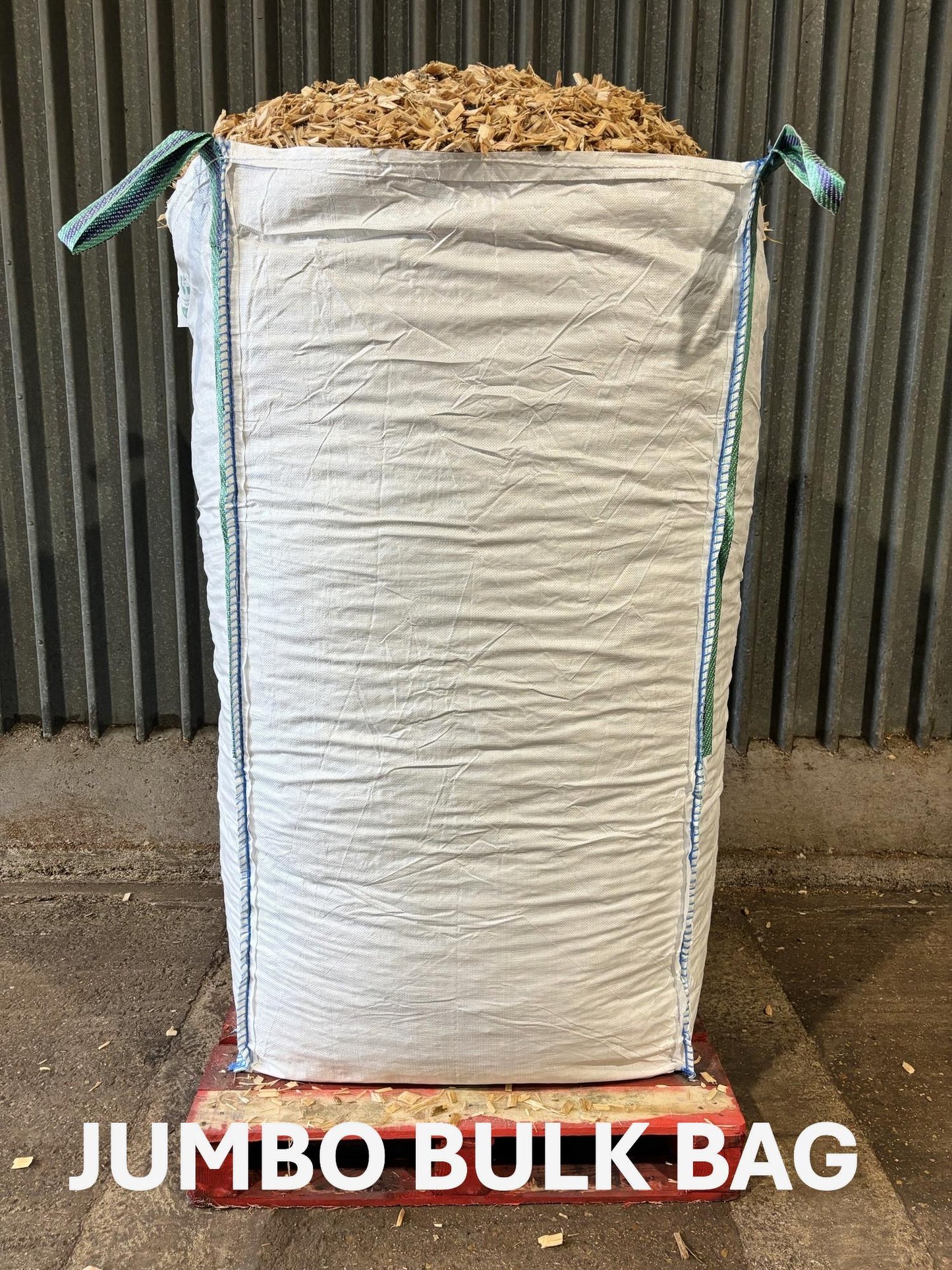 Chicken Run Wood Chips 2000L large bulk bag