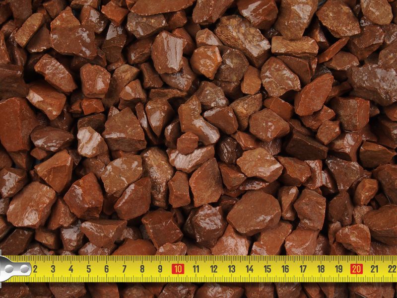 Red granite gravel 20mm