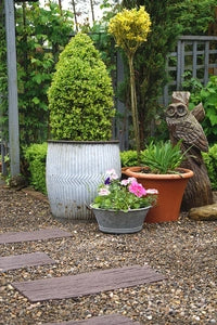 Stepping Stone Railroad Tie Grey