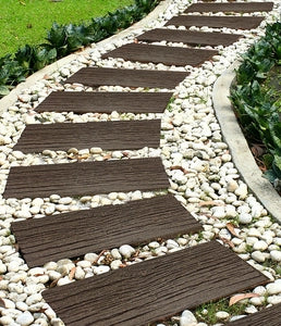 Stepping Stone Railroad Tie Earth